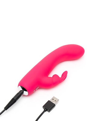 Міні вібратор кролик Happy Rabbit Rechargeable Mini Rabbit Vibrator FS73135 фото