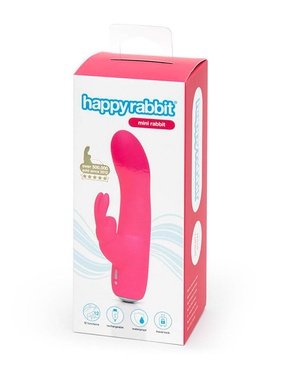 Міні вібратор кролик Happy Rabbit Rechargeable Mini Rabbit Vibrator FS73135 фото