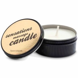 Масажна свічка Bijoux Indiscrets Scented Massage Candle (70 г), жасмин-троянда SO7825 фото