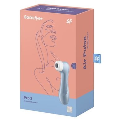 Вакуумный клиторальный стимулятор Satisfyer Pro 2 Blue SO6288 фото