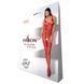 Бодистокинг Passion BS069 red, комбинезон, имитация чулок и боди PBS069R фото 5