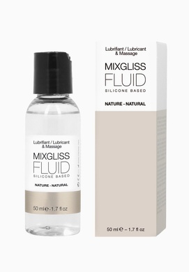 Лубрикант на силиконовой основе MixGliss FLUID NATURE (50 мл) без запаха SO1350 фото