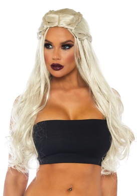 Leg Avenue Braided long wavy wig Blond SO7936 фото