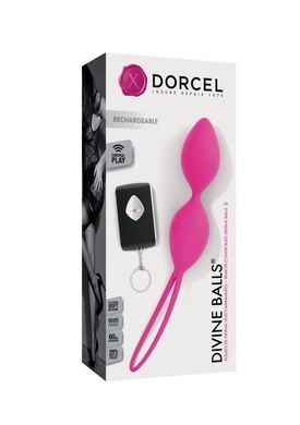 Вагінальні кульки Dorcel Divine Balls, діаметр 3,5 см, вага 91гр MD1472 фото