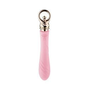 Вібратор для точки G з підігрівом Zalo Sweet Magic - Courage Fairy Pink SO6674 фото
