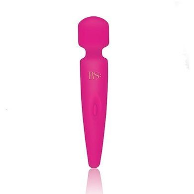 Вібромасажер Rianne S: Bella Mini Wand Rose, 10 режимів роботи, медичний силікон, подарункове пакова SO3868 фото