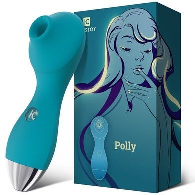 Вакуумный стимулятор KisToy Polly Blue SO6545 фото