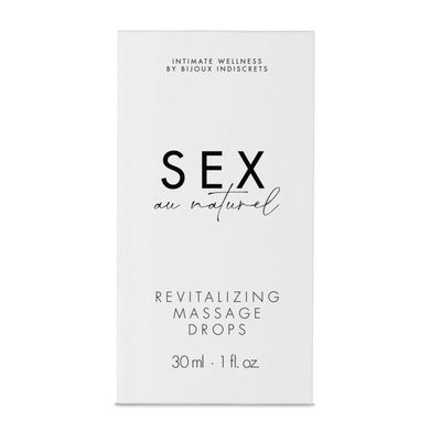 Восстанавливающие капли для интимного массажа Bijoux Indiscrets Sex au Naturel &mdash; Revitalizing Intima SO6632 фото