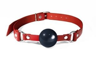 Кляп силіконовий Feral Feelings Silicon Ball Gag Red/Black SO8268 фото