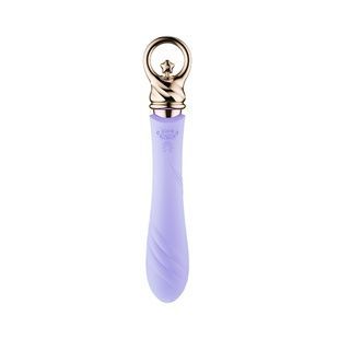 Вібратор для точки G з підігрівом Zalo Sweet Magic - Courage Fantasy Violet SO6675 фото