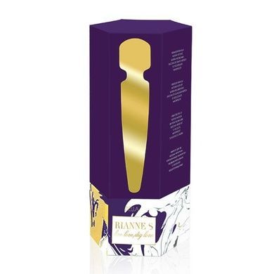 Вибромассажер Rianne S: Bella Mini Wand Purple, 10 режимов работы, медицинский силикон SO3869 фото