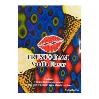 Серветка латексна Latex Dental Dams Vanilla 1 шт SX1261 фото