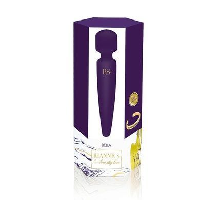Вибромассажер Rianne S: Bella Mini Wand Purple, 10 режимов работы, медицинский силикон SO3869 фото