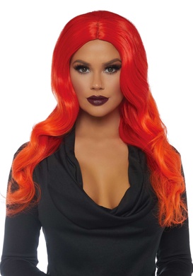 Leg Avenue Ombre long wavy wig Orange SO7938 фото