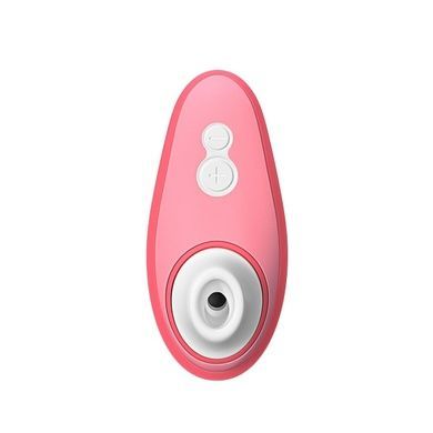 Вакуумный клиторальный стимулятор Womanizer Liberty 2 Vibrant Rose, 8 режимов, магнитная крышечка SX0522 фото