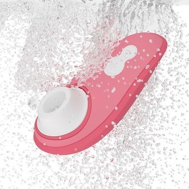 Вакуумный клиторальный стимулятор Womanizer Liberty 2 Vibrant Rose, 8 режимов, магнитная крышечка SX0522 фото