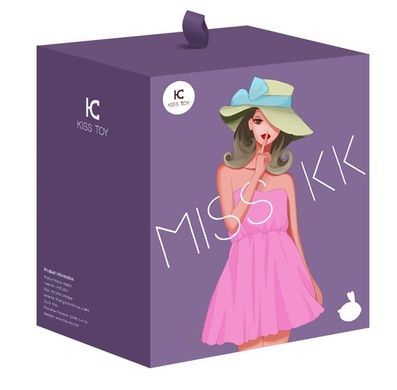 Вакуумный клиторальный стимулятор с вибрацией KisToy Miss KK Purple SO3760 фото