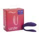 Недорогий вібратор для пар We-Vibe Unite Purple, однокнопковий пульт ДК SO6936 фото 9