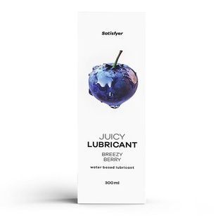 Лубрикант на водній основі Satisfyer Juicy Lubricant Breezy Berry water based 300 мл SX2720 фото