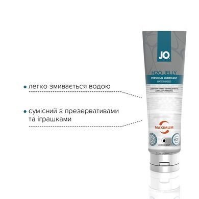 Густий лубрикант на водній основі System JO H2O JELLY &mdash; MAXIMUM (120 мл) SO1454 фото