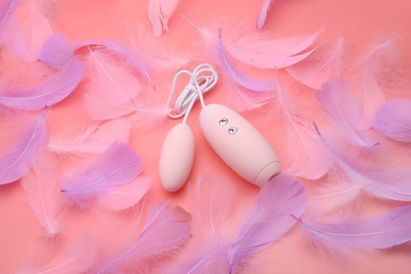 Вакуумний стимулятор з віброяйцем 2-в-1 KISSTOY Miss VV Pink SO3761 фото