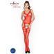 Бодістокінг Passion BS038 red, комбінезон, імітація панчох і пояса PBS038R фото 2