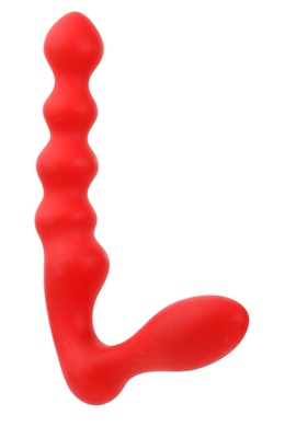 Анальний стимулятор PURRFECT SILICONE BUTT PLUG, RED DT20824 фото