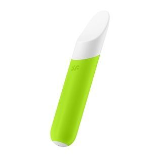 Минивибратор с гибким язычком Satisfyer Ultra Power Bullet 7 Green SO5435 фото