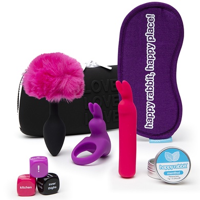 Набір секс іграшок Happy Rabbit Couple's Pleasure Kit (7 Piece) FS82549 фото