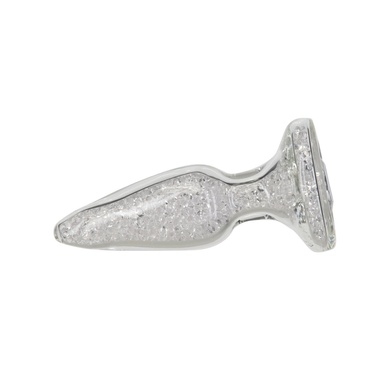 Стеклянная анальная пробка Pillow Talk Fancy Luxurious Glass Anal Plug, ⌀3,1см, вибропуля в подарок SO6833 фото