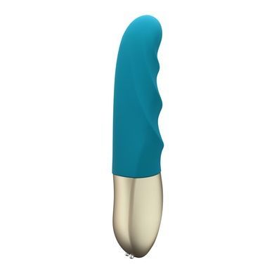 Мініпульсатор Fun Factory STRONIC PETITE deep sea blue, 8 режимів, підходить для початківців SX0923 фото