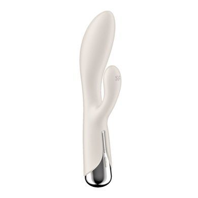Вібратор-кролик з ротацією Satisfyer Spinning Rabbit 1 Beige, 3 мотори SX0563 фото