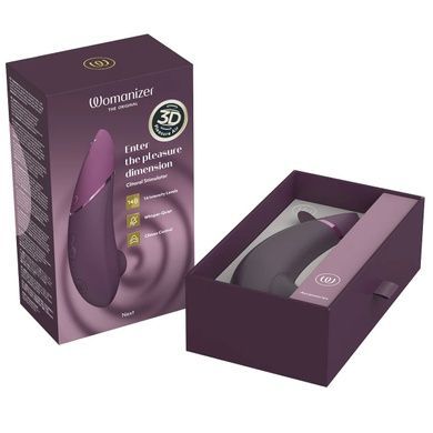 Вакуумний кліторальний стимулятор Womanizer Next Dark Purple SX2303 фото