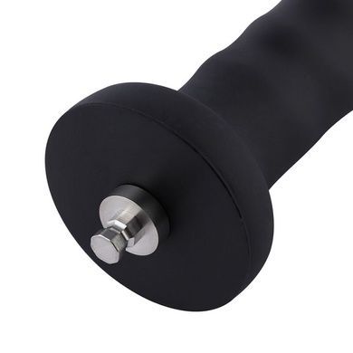 Силиконовый фаллоимитатор для секс-машин Hismith 7.1&Prime; Anal Dildo Black, система KlicLok SO6201 фото