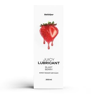 Лубрикант на водній основі Satisfyer Juicy Lubricant Blast Berry water based 300 мл SX2722 фото