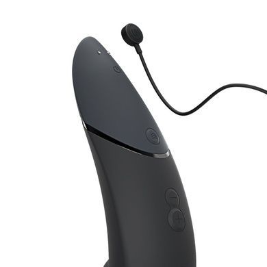 Вакуумный клиторальный стимулятор Womanizer Next Black, 3D Pleasure Air, 14 уровней интенсивности SX0530 фото