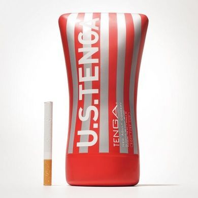 Мастурбатор Tenga US Soft Tube Cup (м&rsquo;яка подушечка велика), стискальний, суперпотужне всмоктування SO7040 фото