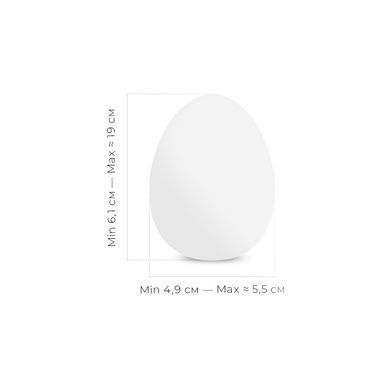 Мастурбатор-яйце Tenga Egg Wind із зигзагоподібним рельєфом SO5494 фото