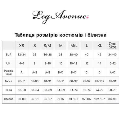 Костюм медсестры Leg Avenue Naughty Nurse, one size, боди и шапочка SO7892 фото