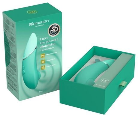Вакуумний кліторальний стимулятор Womanizer Next Sage SX2140 фото