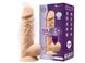 Фаллоимитатор с вибрацией SilexD Norman Vibro Flesh (Model 1 size 8,5") + LRS, диаметр 5 см SO8208 фото 1