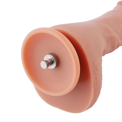 Ультрареалістичний фалоімітатор для секс-машин Hismith 8.3″ 2-layers Silicone Flesh Dildo, двошарови SO6204 фото