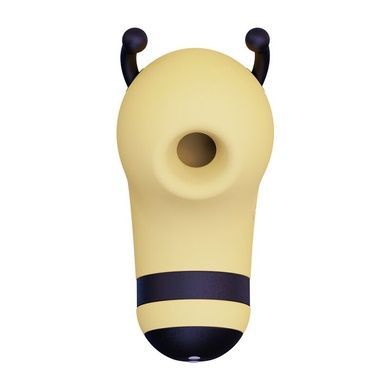 Вакуумный стимулятор с микротоками CuteVibe Beebe Yellow, на палец SO6550 фото