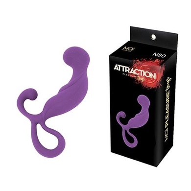 Массажер простаты MAI Attraction Toys №80 Purple, длина 13.4см, диаметр 3.2см SO4640 фото