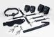 Набор Feral Feelings BDSM Kit 7 Black, наручники, поножи, коннектор, маска, паддл, кляп, зажимы SO8276 фото 1