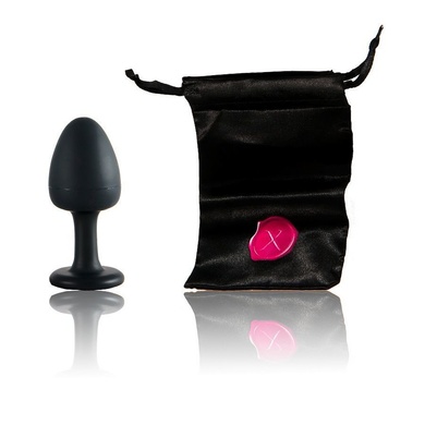 Анальна пробка Dorcel Geisha Plug Ruby M з кулькою всередині, створює вібрації, макс. діаметр 3,2см MD1236 фото