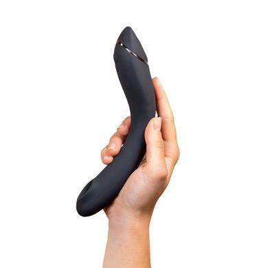 Вакуумний стимулятор для точки G та клітора з вібрацією Womanizer OG Dark Grey, 12 рівнів, 3 режими SX0533 фото