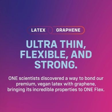 Презервативы ONE Flex Graphene, 10 шт, супертонкие, очень прочные, подарочная упаковка-тубус SX0787 фото