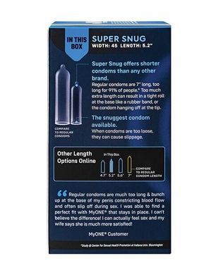 Презервативы MyONE Super Snug 10 шт, картонная коробка SX1250 фото