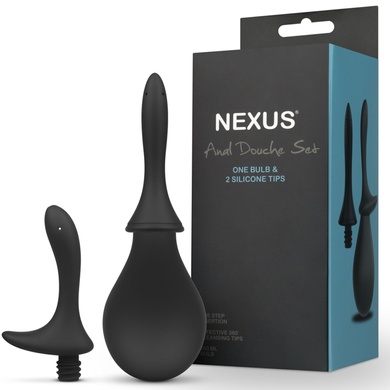 Анальный душ с двумя насадками Nexus ANAL DOUCHE SET 250 ml SO6642 фото